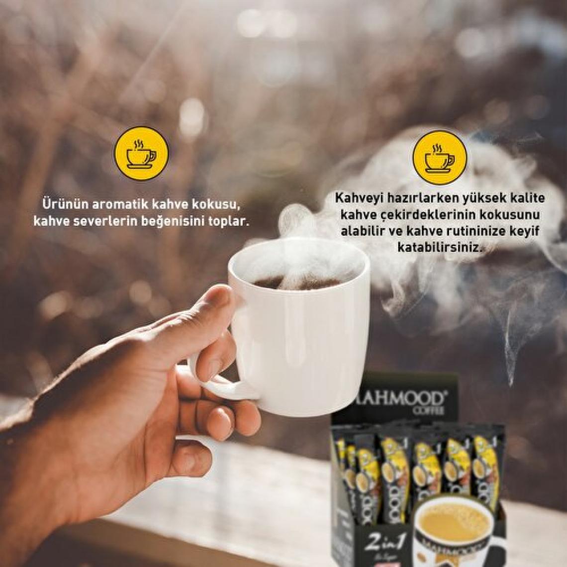 Mahmood Coffee 2'si 1 Arada Hazır Kahve 48 Adet x 10 gr