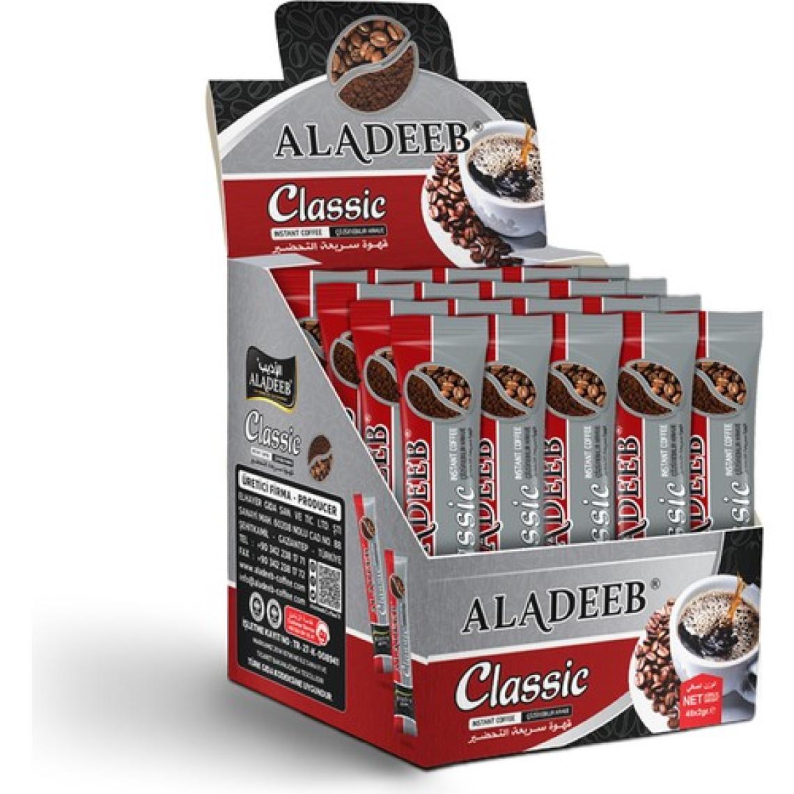 Aladeeb Klasik Hazır Kahve 2 gr x 48’li