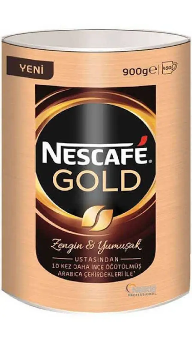 Nescafe Gold Kahve Teneke Kutu 900 gr