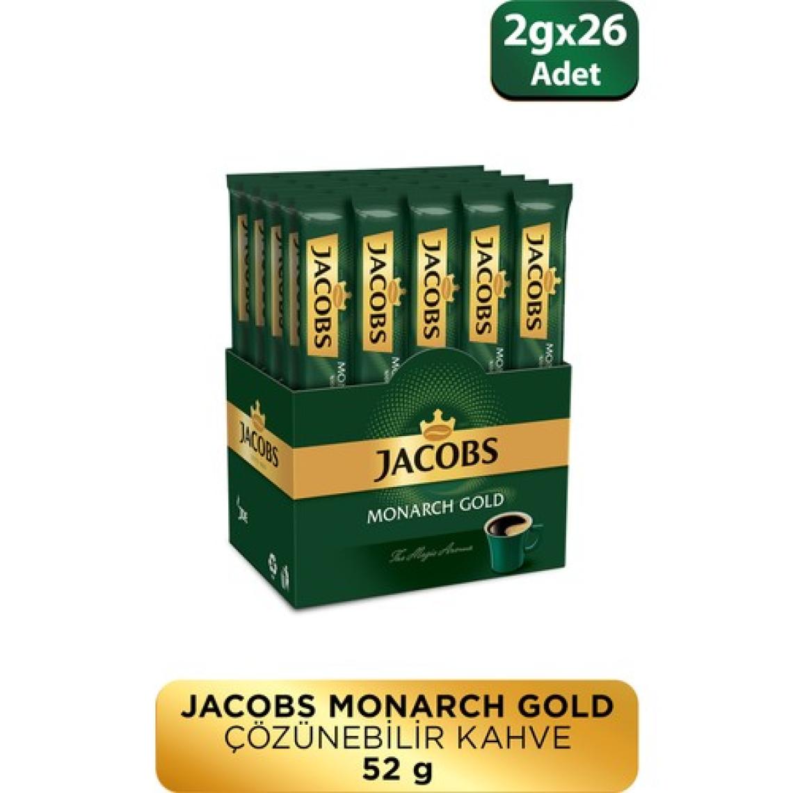 Jacobs Monarch Gold Stick Kahve 2 gr x 26 Adet