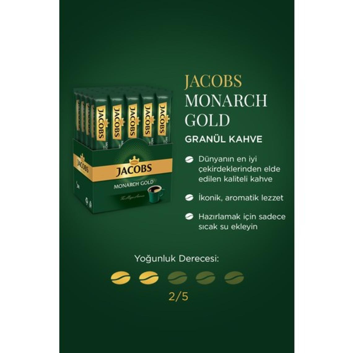 Jacobs Monarch Gold Stick Kahve 2 gr x 26 Adet