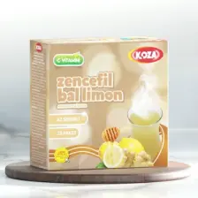 Az Şekerli Tek Içimlik Zencefil-bal-lim. Aro. Içecek Tozu (25 STİCK)