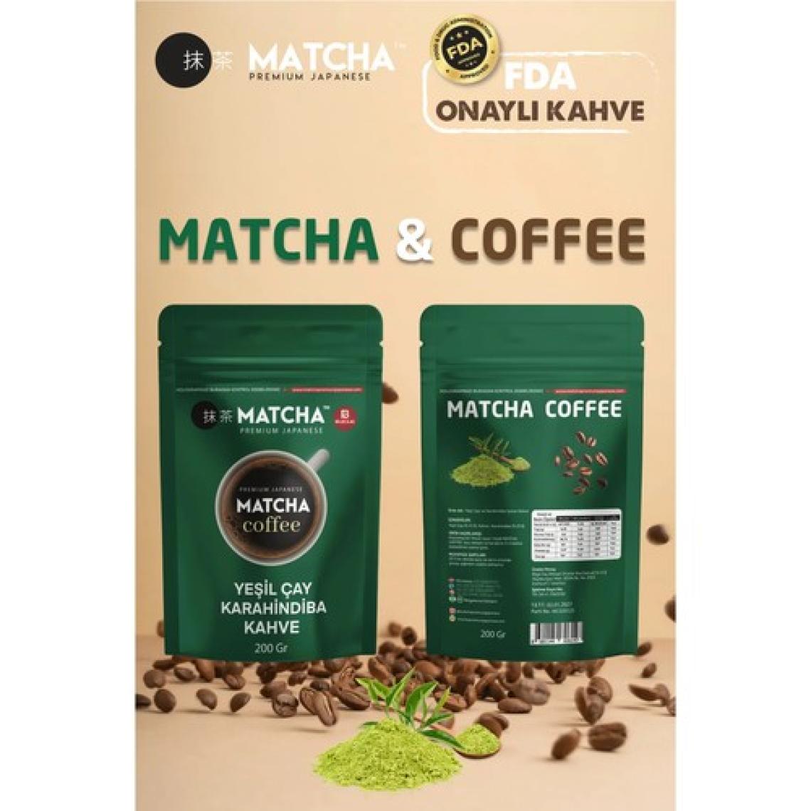 Bilge İlaç Matcha Premium Japanese Kahve Yeşil Çay ve Karahindiba İçeren Kahve