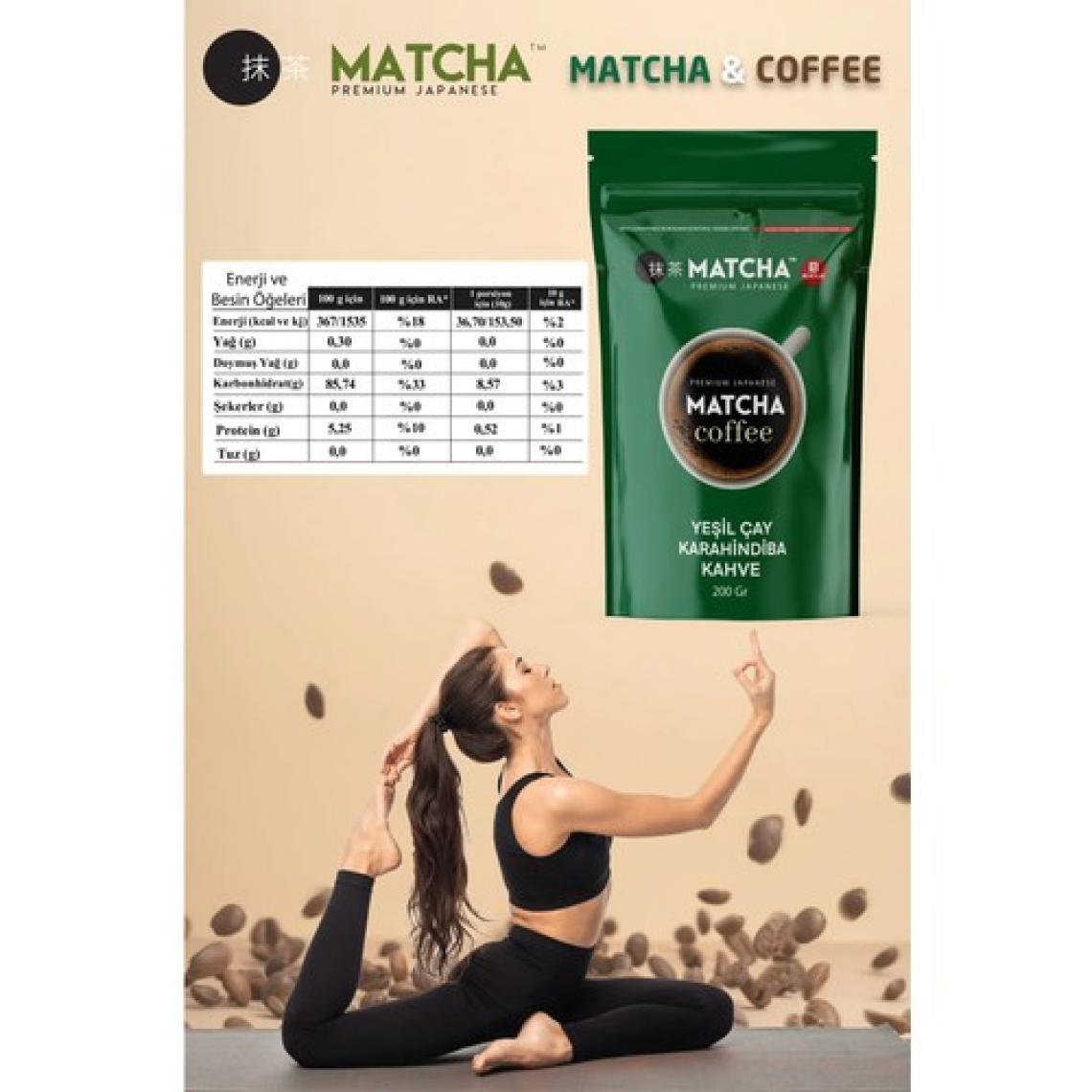 Bilge İlaç Matcha Premium Japanese Kahve Yeşil Çay ve Karahindiba İçeren Kahve