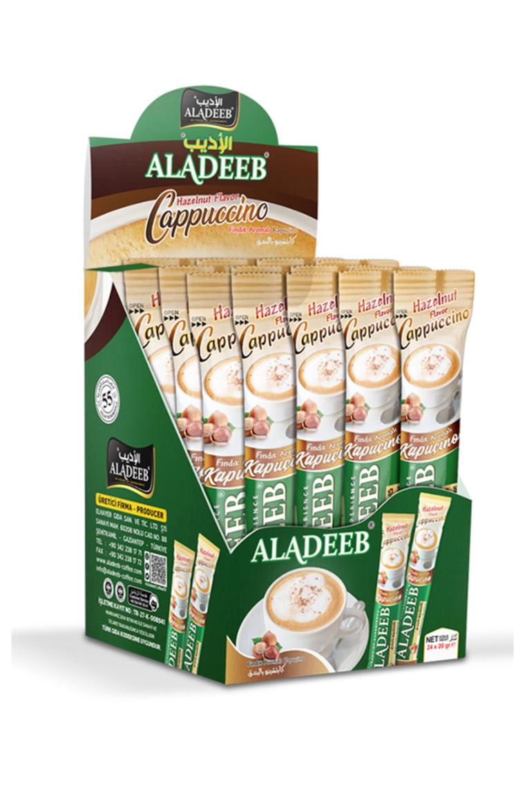 Fındık Aromalı Kapuçino Tozu 24li X 20g