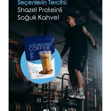 Yüksekli Proteinli Soğuk Kahve Karamelli 200g Doypack (AROMALI)