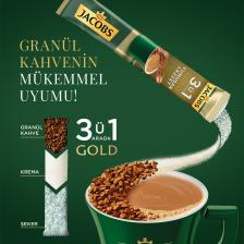 3'ü 1 Arada Gold Yumuşak Içim Karışım Kahve 40'lı Kutu