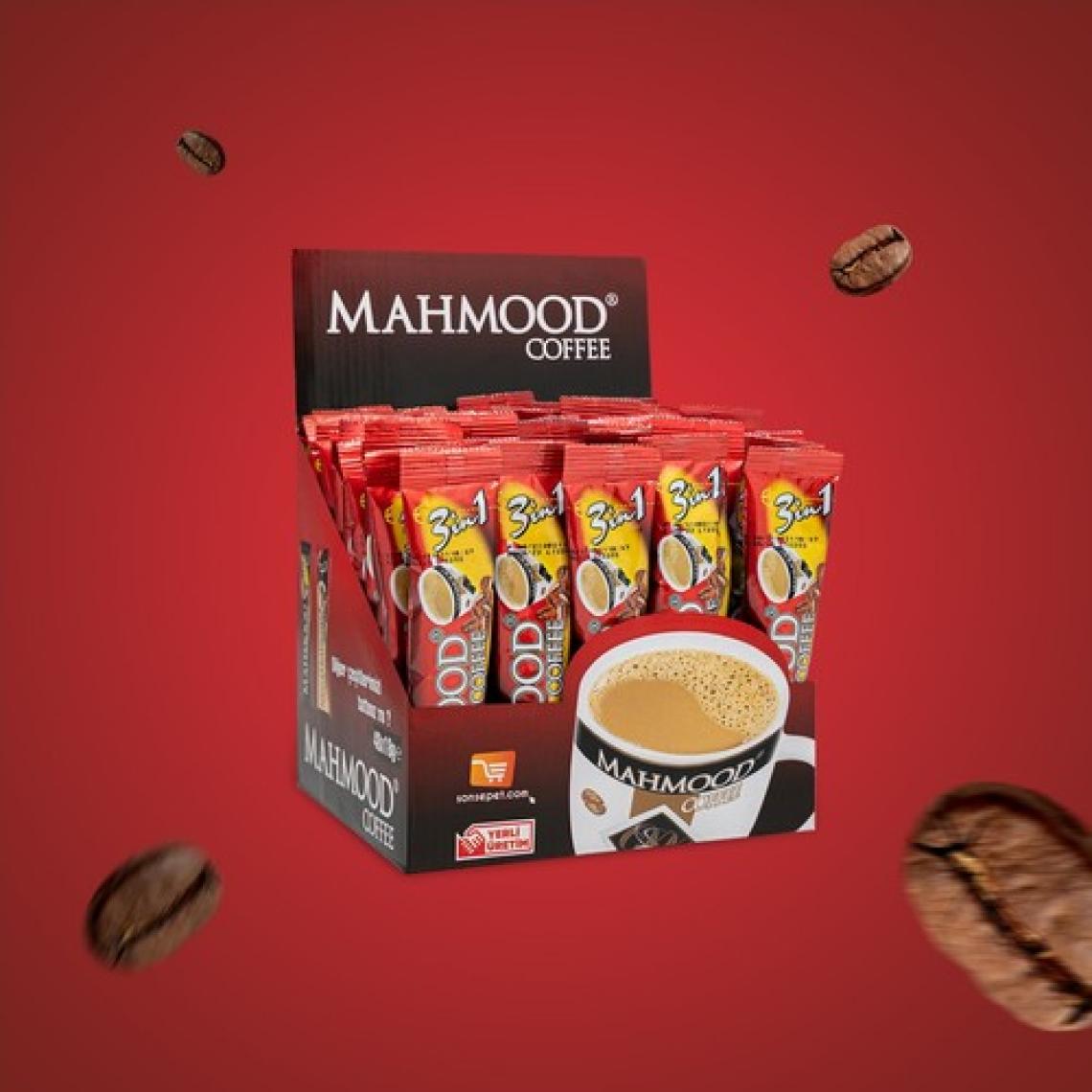 Mahmood Coffee 3'ü 1 Arada Hazır Kahve 48 Adet X 18 Gr
