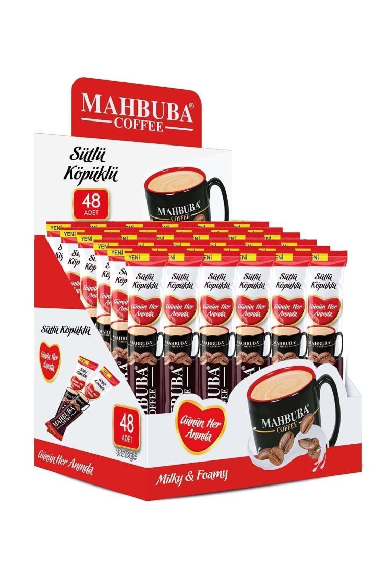 3ü1 Arada Sütlü Köpüklü Hazır Kahve 48x18gr