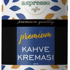Aspresso Kahve Kreması 1000 Gr. Teneke Kutu