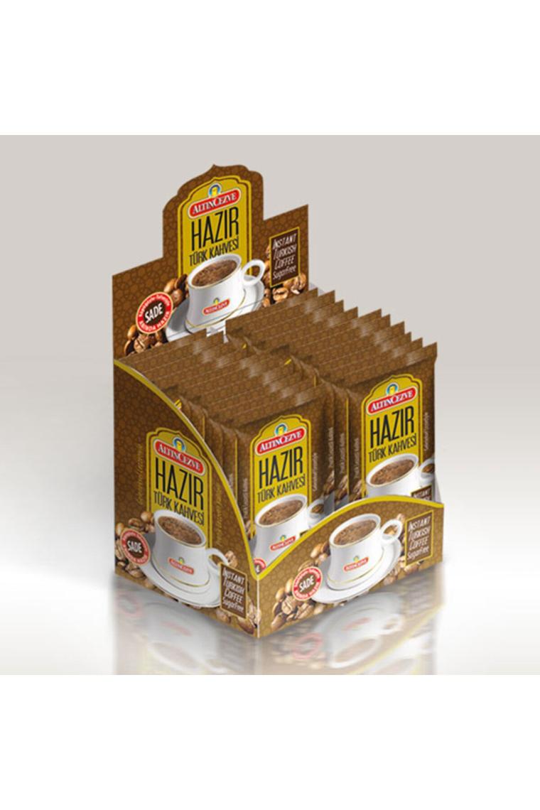 Hazır Türk Kahvesi Sade (ŞEKERSİZ) 20' Li Paket (20 ADET X 7 GR)