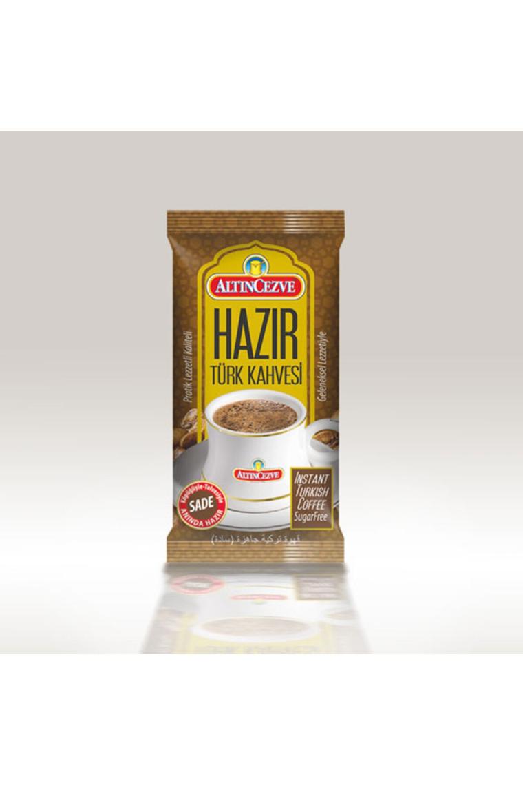 Hazır Türk Kahvesi Sade (ŞEKERSİZ) 20' Li Paket (20 ADET X 7 GR)