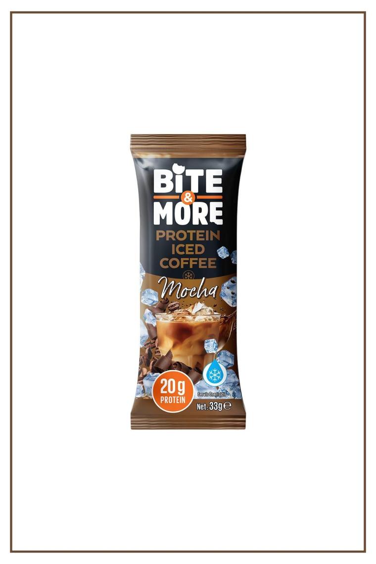 Bite & More Proteinli Soğuk Kahve Mocha 33 gr x 10 Adet