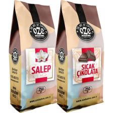 Oze Sıcak Çikolata + Salep 250 gr x 2