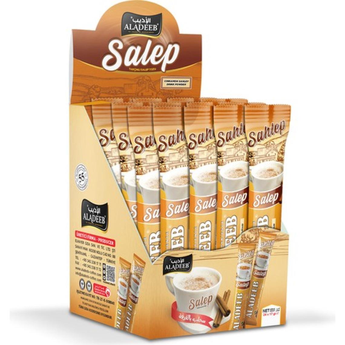 Aladeeb Tarçınlı Salep İçecek Tozu 24’lü x 17 gr