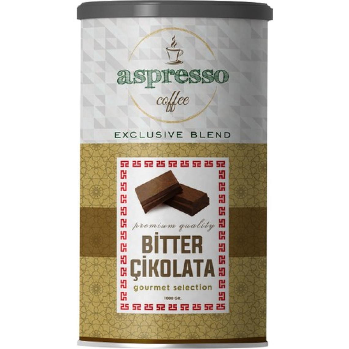 Aspresso Bitter Sıcak Çikolata 1000 gr