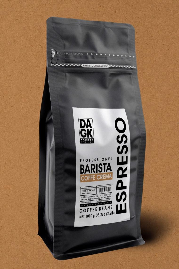 Dagk Barista Caffe Crema Espresso Çekirdek Kahve 1000 gr