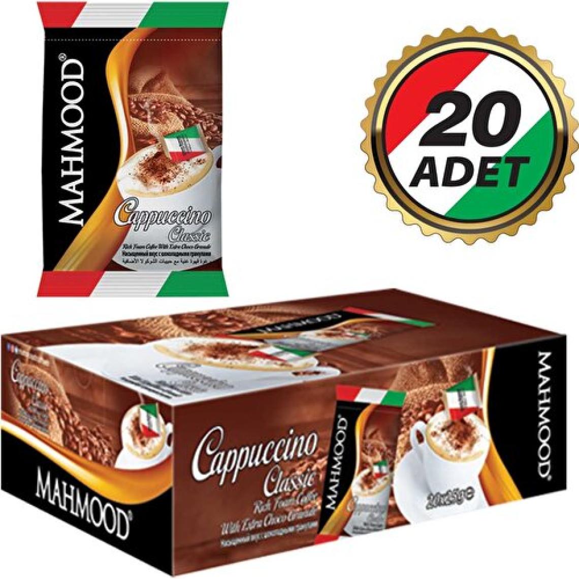 Mahmood Cappucino Klasik Choco Granül 25 gr 20'li