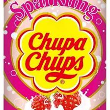Chupa Chups Sparkling Strawberry Cream Flavour 345 ml