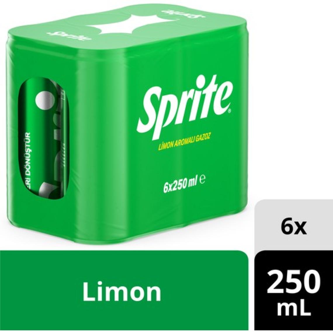 Sprite 250 ml 6'lı