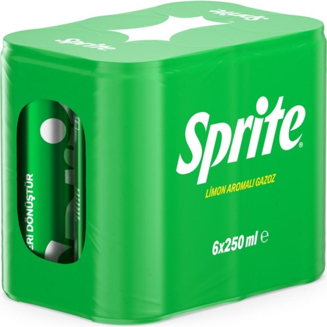 Sprite 250 ml 6'lı
