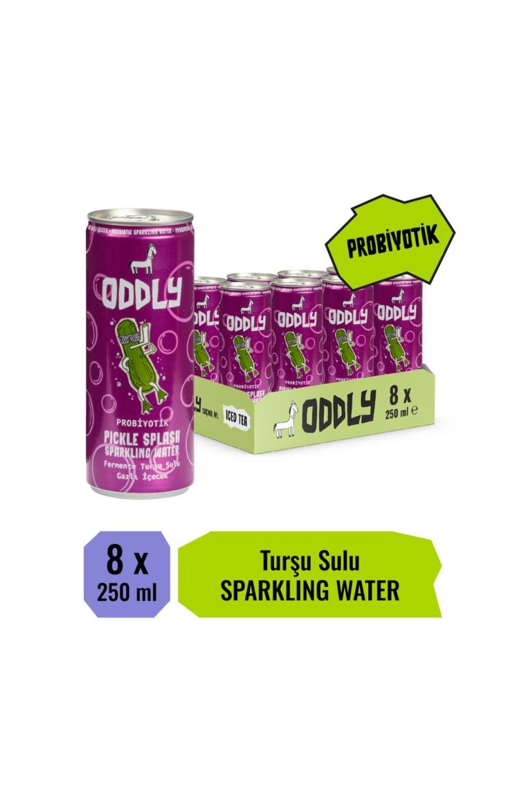 ODDLY Pıckle Splash Turşu Suyu Kutu 250 ml x 8 Adet