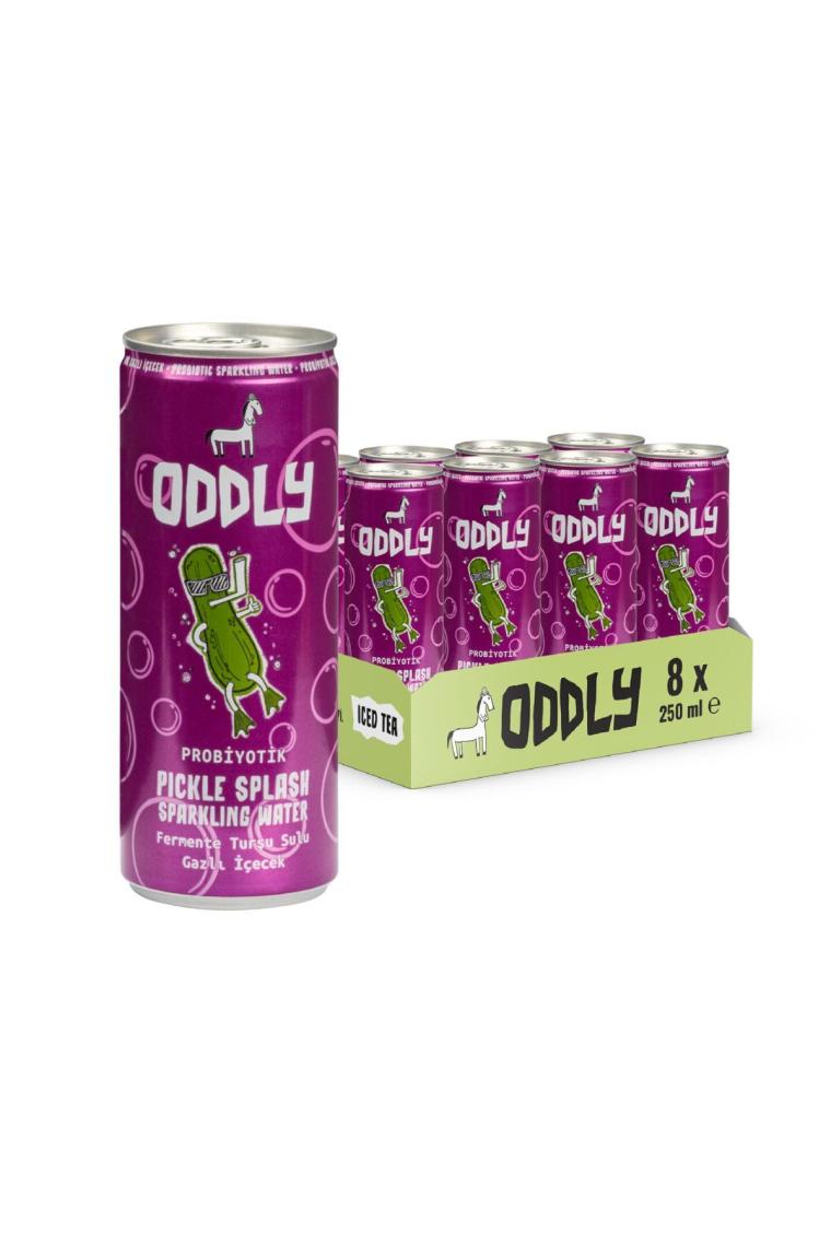 ODDLY Pıckle Splash Turşu Suyu Kutu 250 ml x 8 Adet