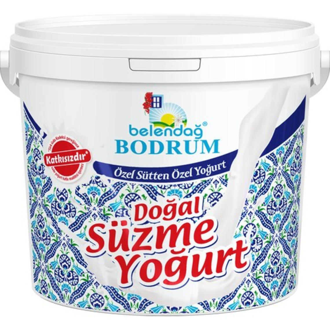 Belendağ Bodrum Doğal Süzme Yoğurt 3 kg