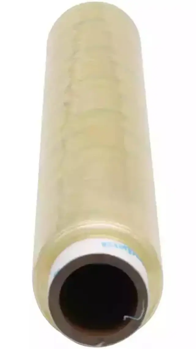 Sarı Şeffaf Mutfak Rulo Streç Film Folyo - 45 Cm. X 180 Metre - 9 Mikron - Gıdaya Uygun