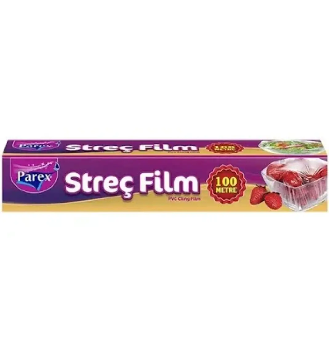 Parex Streç Film 100 mt Kesme Bıçağı Hediyeli