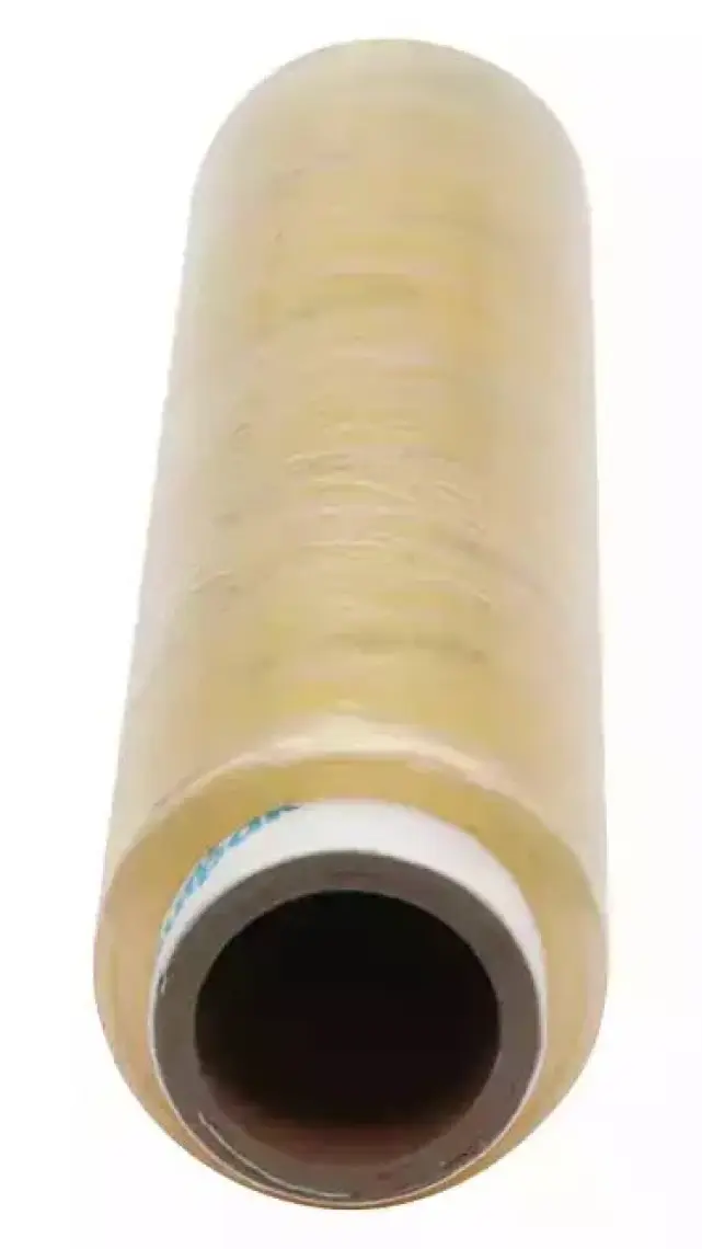 Sarı Şeffaf Mutfak Rulo Streç Film Folyo - 30 Cm. X 166 Metre - 9 Mikron - Gıdaya Uygun
