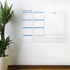 Cherche Haftalık Planlayıcı Manyetik Duvar Stickerı Takvim 100 cm x 60 cm