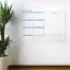 Buffer Haftalık Planlayıcı Manyetik Duvar Stickerı Takvim 100 cm x 60 cm