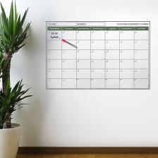 Buffer Manyetik Yapışkanlı Bir Aylık Program Planlayıcı Takvim 85 x 56 cm