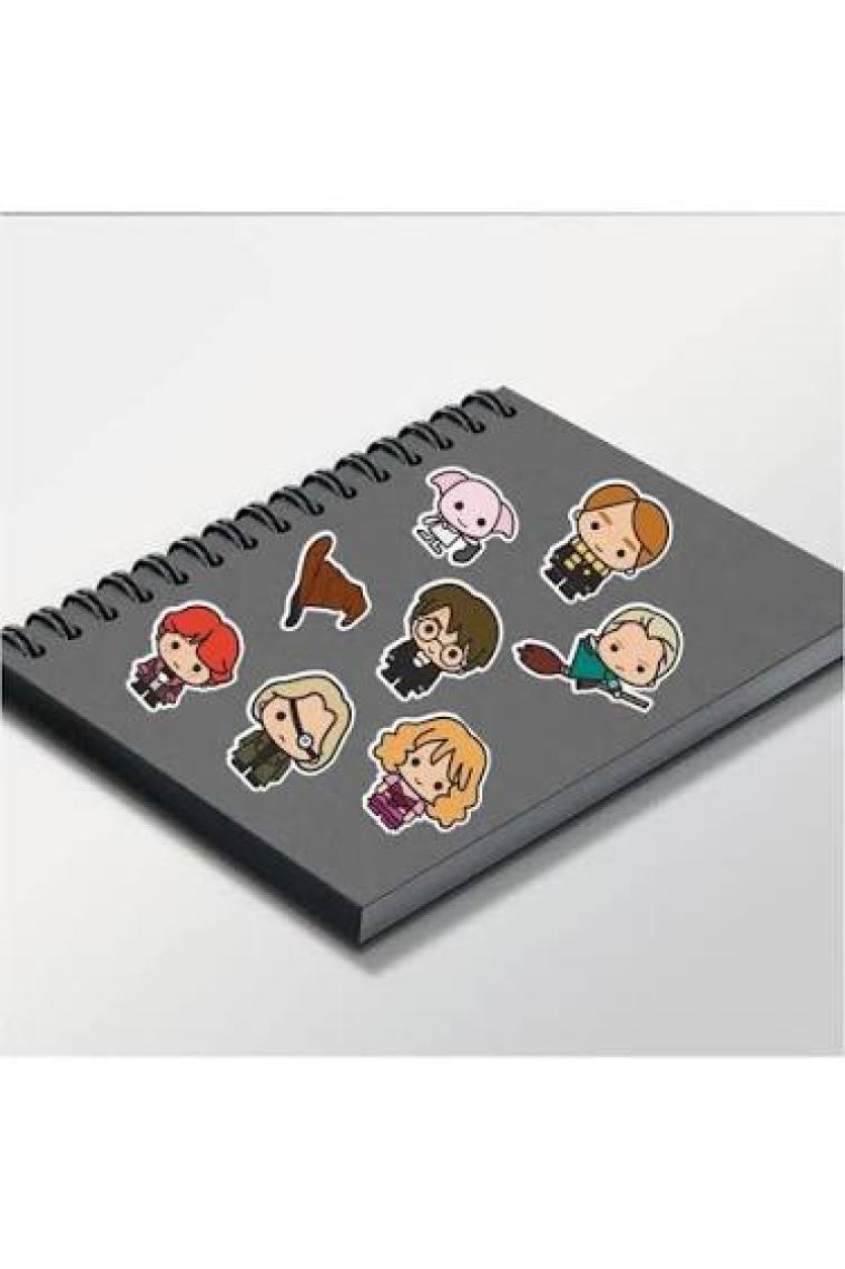 Sihir Dükkanı Harry Potter Karakterleri Manga Style Sticker Set