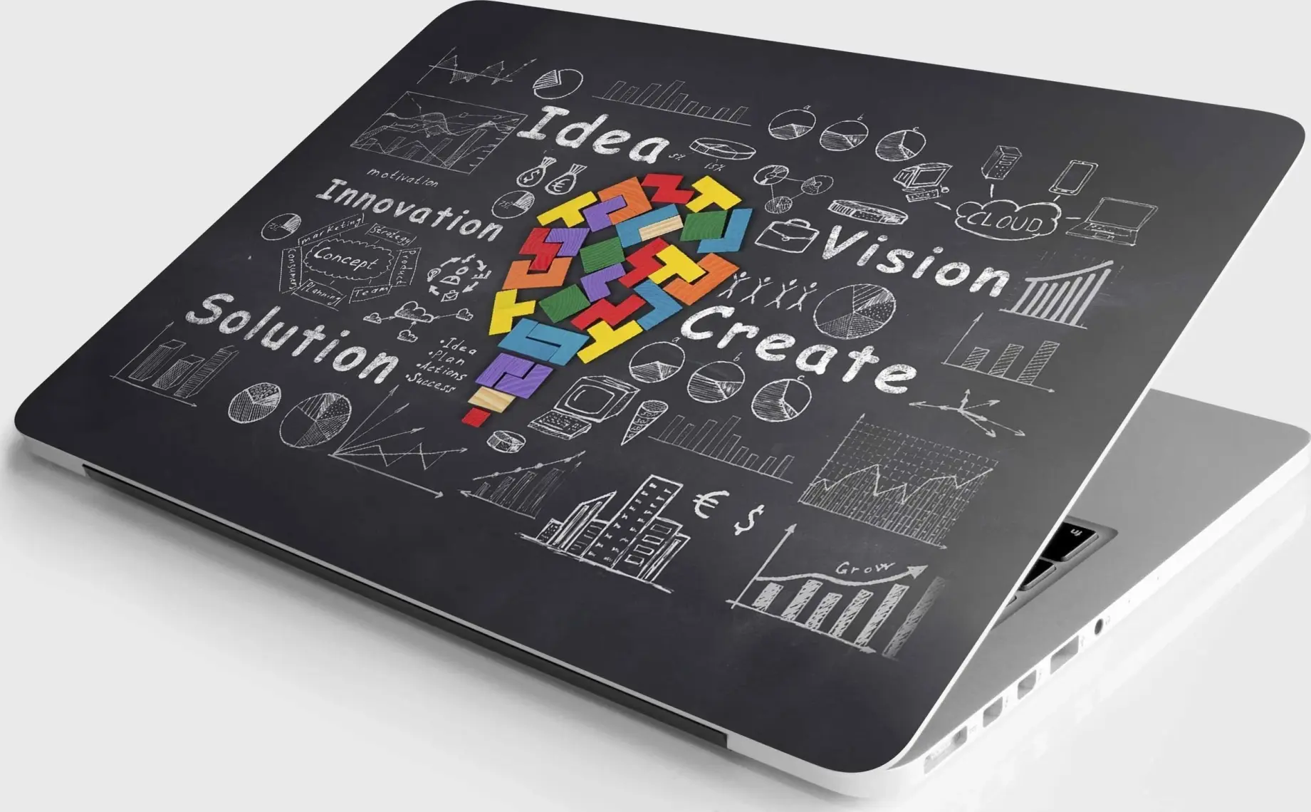Sticker Art Laptop Sticker Notebook Pc Kaplama Etiketi Solution