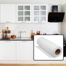 Sticker Art Mat Beyaz Mobilya ve Dolap Kaplama Folyosu 50 cm 50 cm x 1 Metre