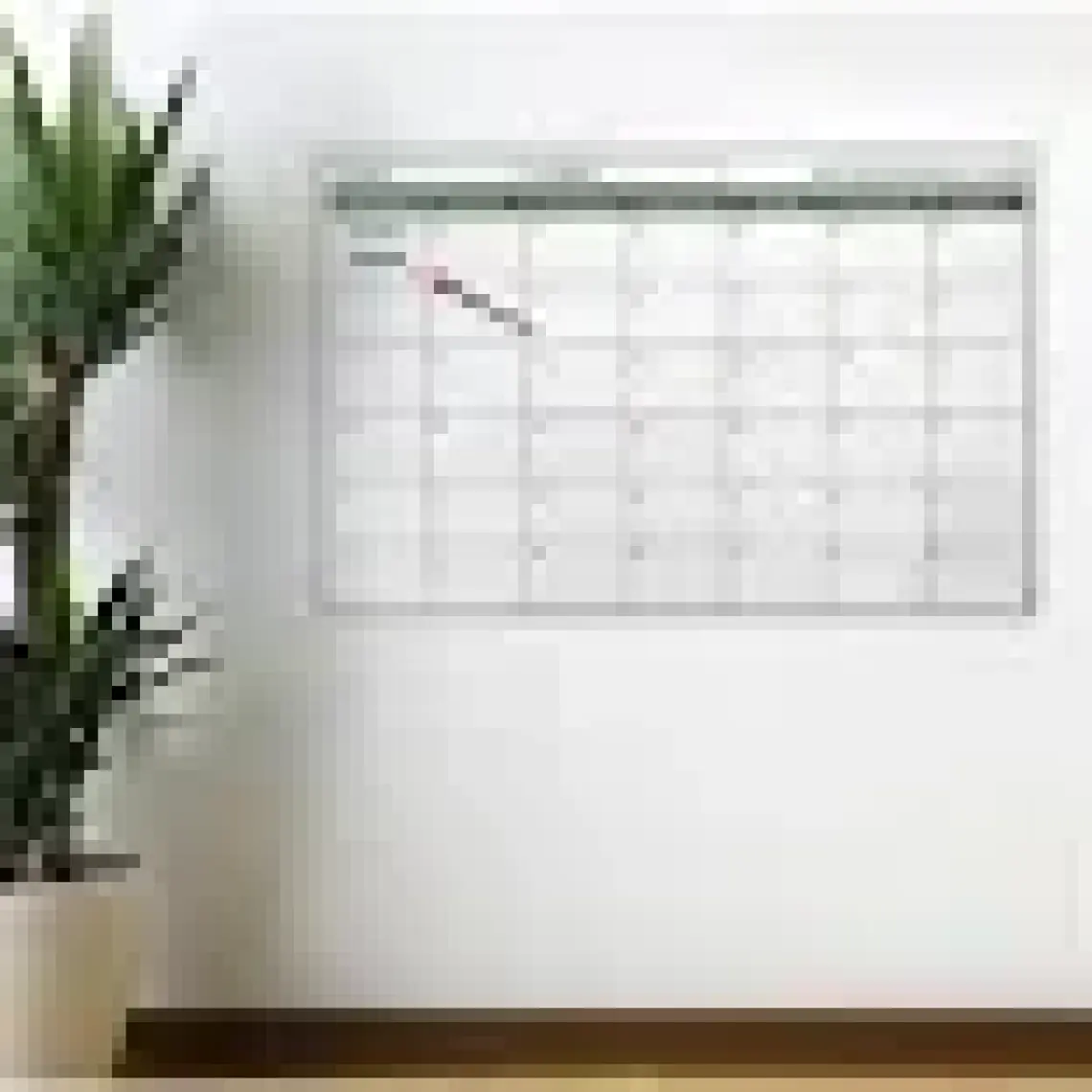 Cherche Manyetik Yapışkanlı Bir Aylık Program Planlayıcı Takvim 85X56 cm