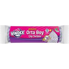 Vindex Lavanta Kokulu Büzgülü Orta Boy Çöp Torbası