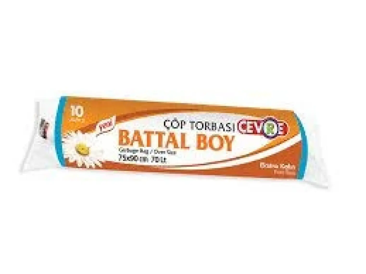 To-Fi-Ta Battal Boy Çöp Torbası 10'lu 75 x 90 cm