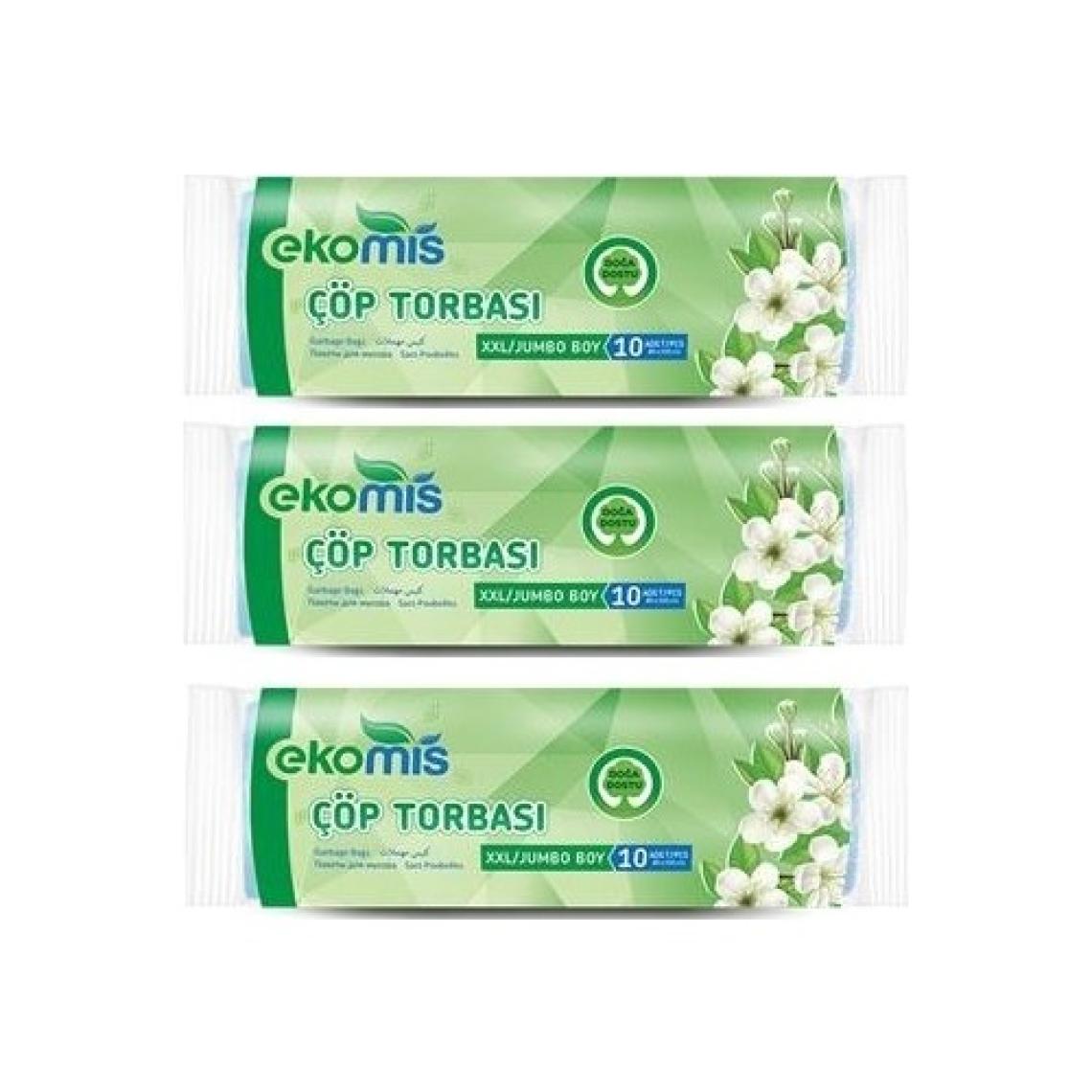 Ekomis Jumbo Boy Çöp Torbası 3'lü