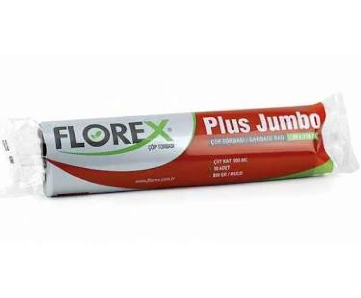 Florex Plus Jumbo Boy Çöp Poşeti 80 x 110 Cm