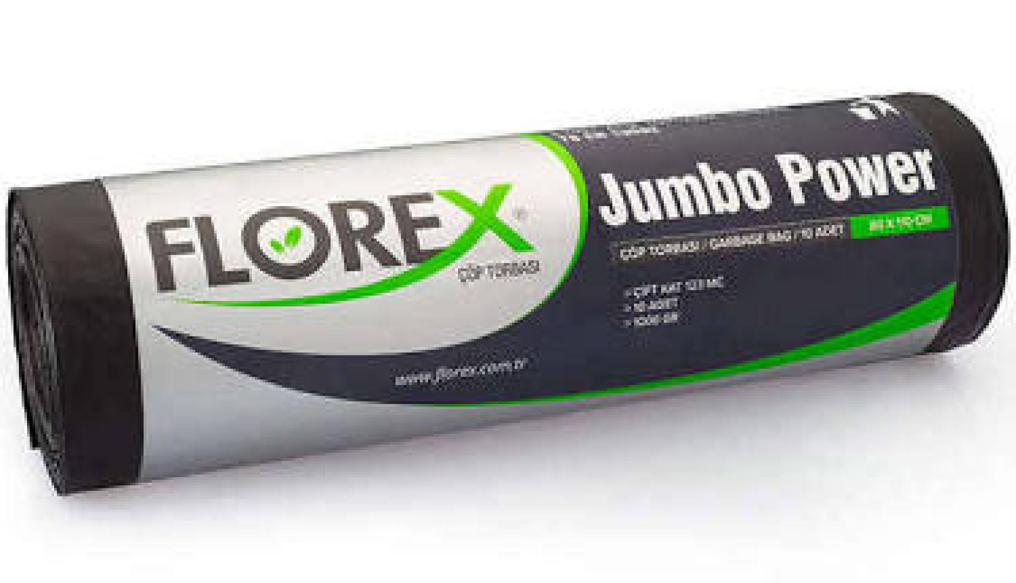 Florex Plus Jumbo Boy Çöp Poşeti 80 x 110 Cm