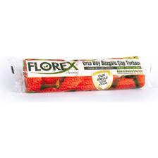 Florex Büzgülü Çilek Kokulu Orta Boy Çöp Poşeti x 5 Rulo