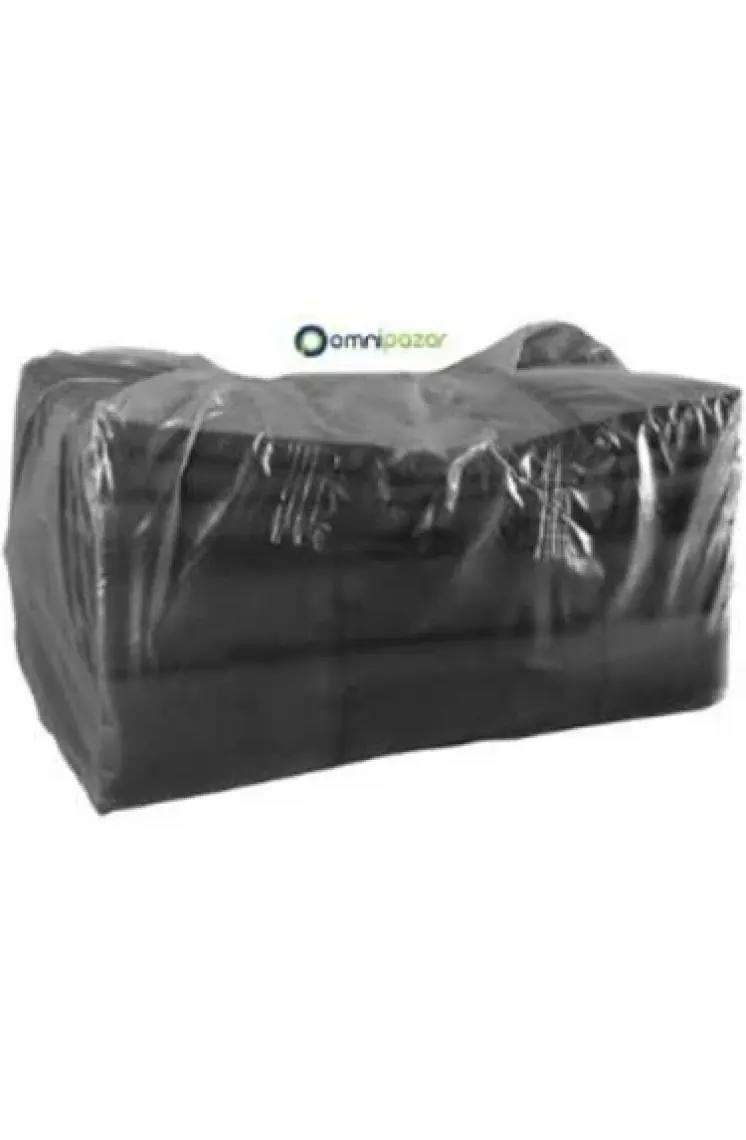 Omnisoft Dökme Çöp Torbası Siyah 120 X 150 cm 25 kg