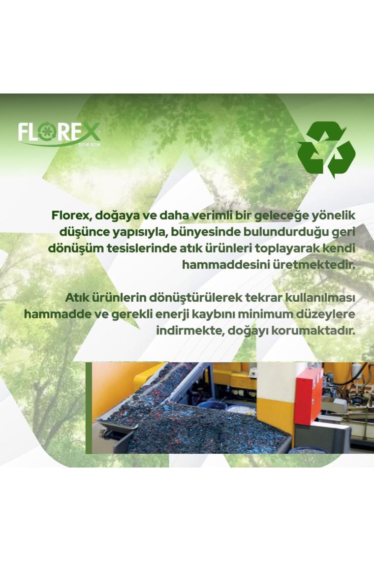 Florex Büzgülü Limon Kokulu Orta Boy Çöp Torbası