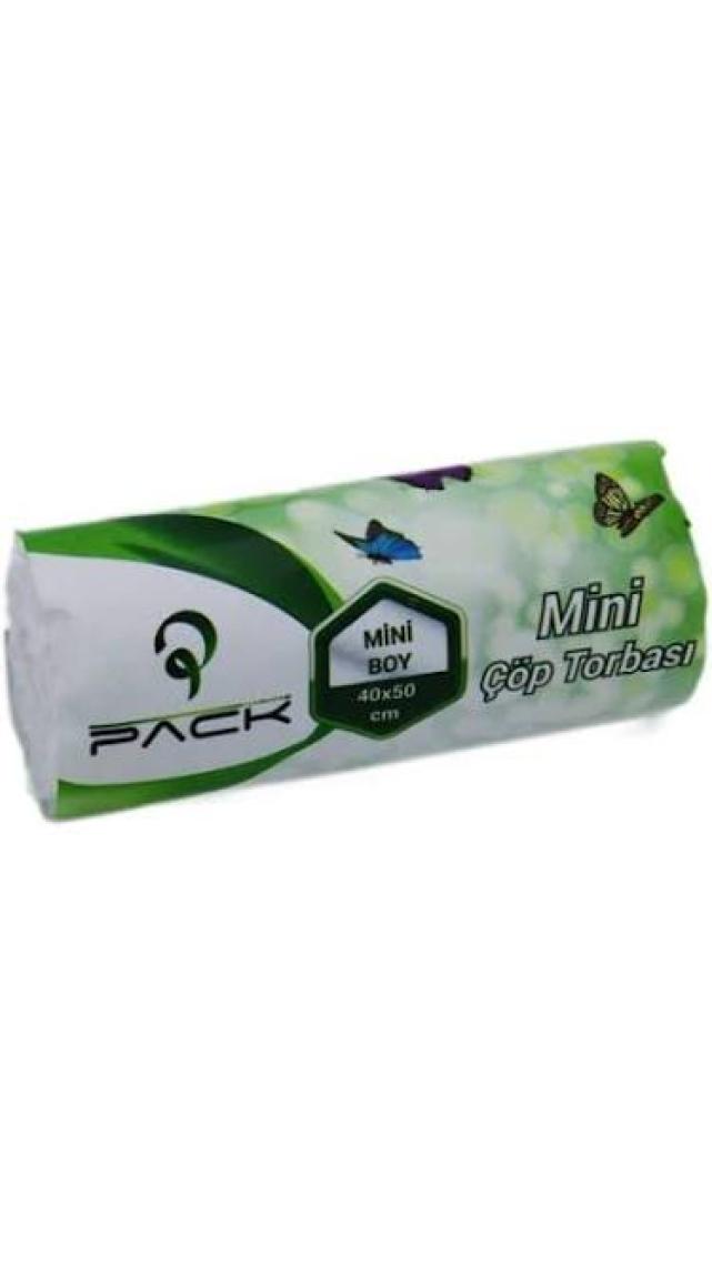 Pack Standart Mini Boy Çöp Torbası 40X50 cm 50'li