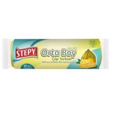 Büzgülü Orta Boy Çöp Torbası (LİMON)