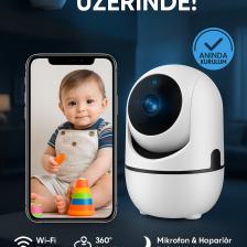 Venüs Shopping Ev Güvenlik Wifi Akıllı Kamera Bebek Telsiz Hareket Algılama Ile Izleme Ses Dinleme