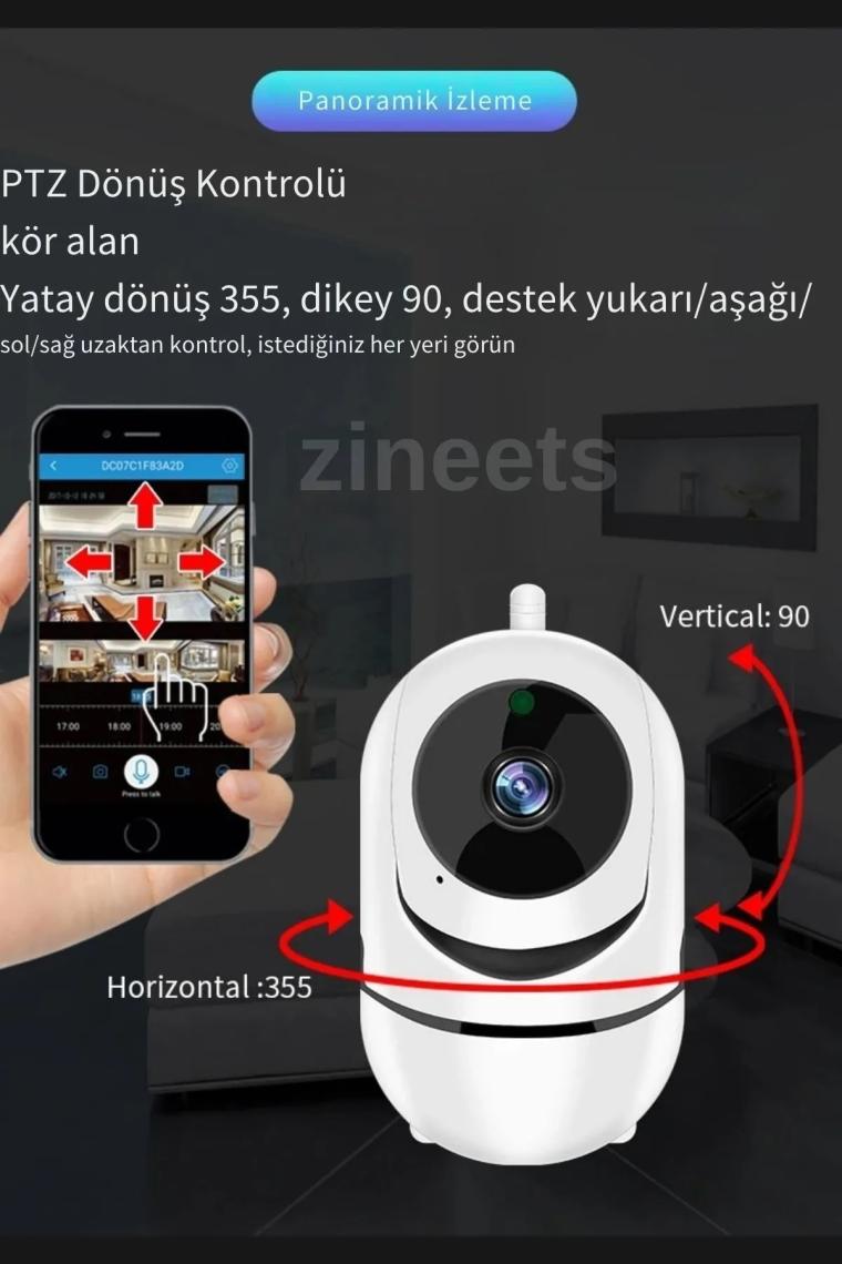 Venüs Shopping Ev Güvenlik Wifi Akıllı Kamera Bebek Telsiz Hareket Algılama Ile Izleme Ses Dinleme